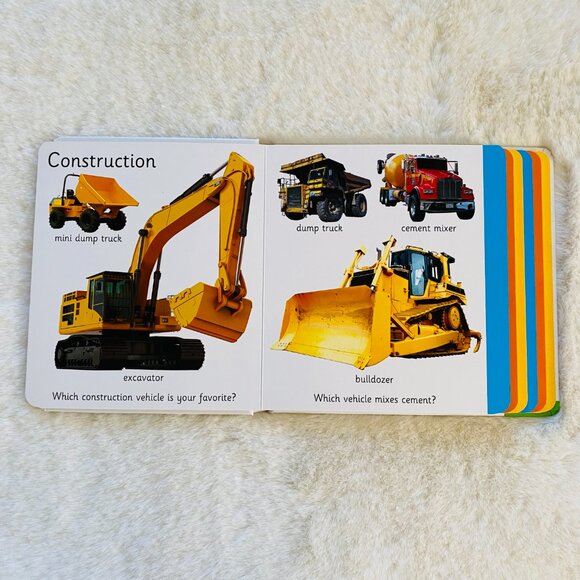 Construction Hardcover books "My Little Book of Trucks" and "Noisy Digger" - Picture 4 of 12